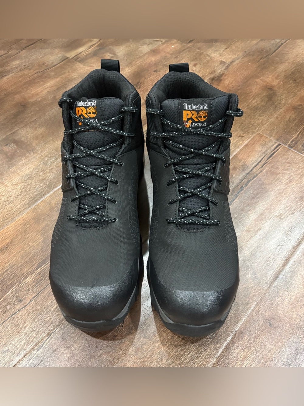 Timberland Pro Men’s Ridgework Black Waterproof Comp Toe Work Boots Size 13 M